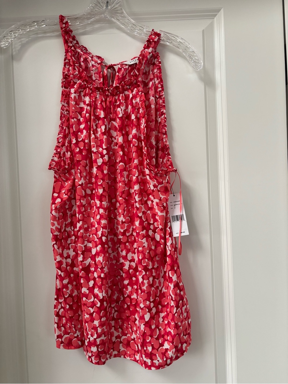 NWT Liverpool watermelon and white tank M